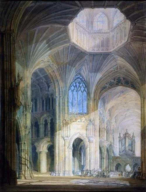 Interno della Cattedrale di Ely - Aberdeen Art Gallery & Museums